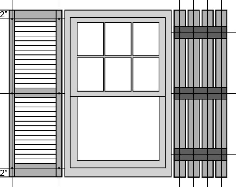 How to Install Vinyl Exterior Shutters with Spikes or Screws to the Window