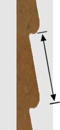 1.75 inch louvers for composite shutters.