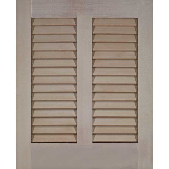 PVC Bahama shutters perfect for installation on tropical homes.