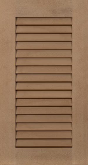 Louvered