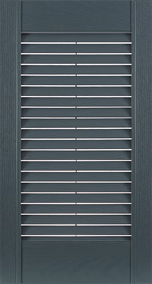 Louvered